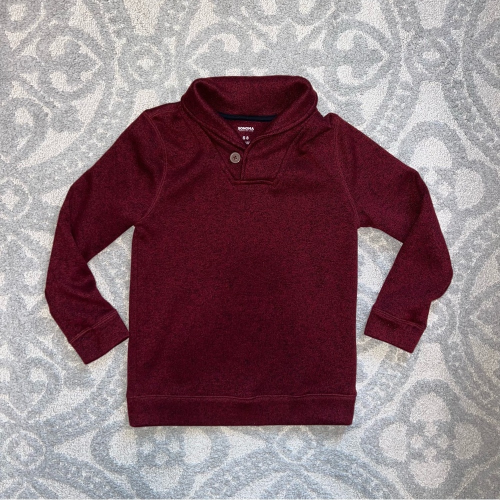 Sonoma Kids Burgundy Sweater